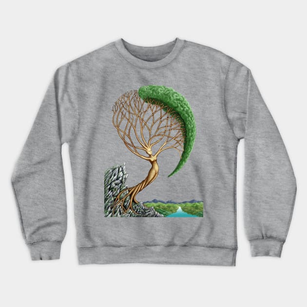 Rowan Tree Crewneck Sweatshirt by Old World Opus